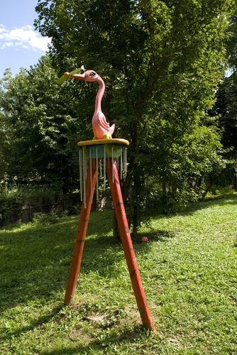 Kreatív játszótér a Budapesti Szent Ferenc Kórház parkjában